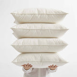 This medium-firm pillow offers classic flat support, catering to individuals who favor a more understated pillow height. It is particularly well-suited for back and stomach sleepers, offering a gentle and snug sleep experience.