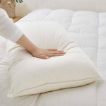 This medium-firm pillow offers classic flat support, catering to individuals who favor a more understated pillow height. It is particularly well-suited for back and stomach sleepers, offering a gentle and snug sleep experience.